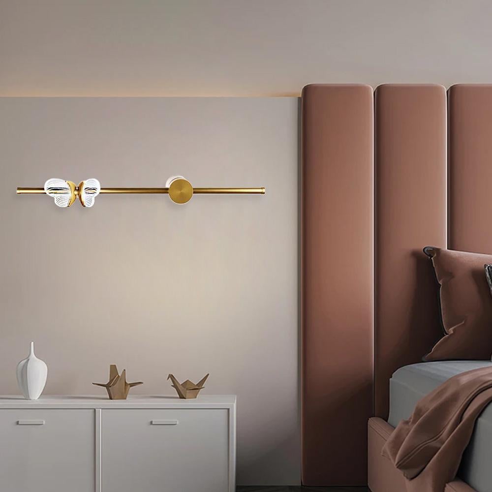 Бра Line.F WC 18 GD L с метлы слева Золотой (75_91)