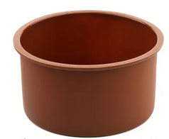 Форма силиконовая круглая для выпечки 10 см Коричневый (SAM-8977) - фото 12