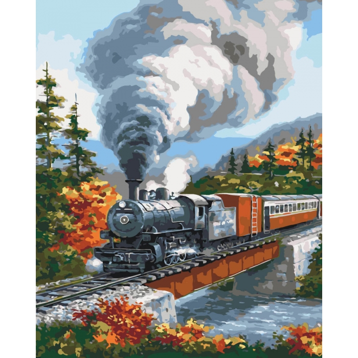 Картина по номерам Идейка Навстречу приключениям КНО2514 40х50 см