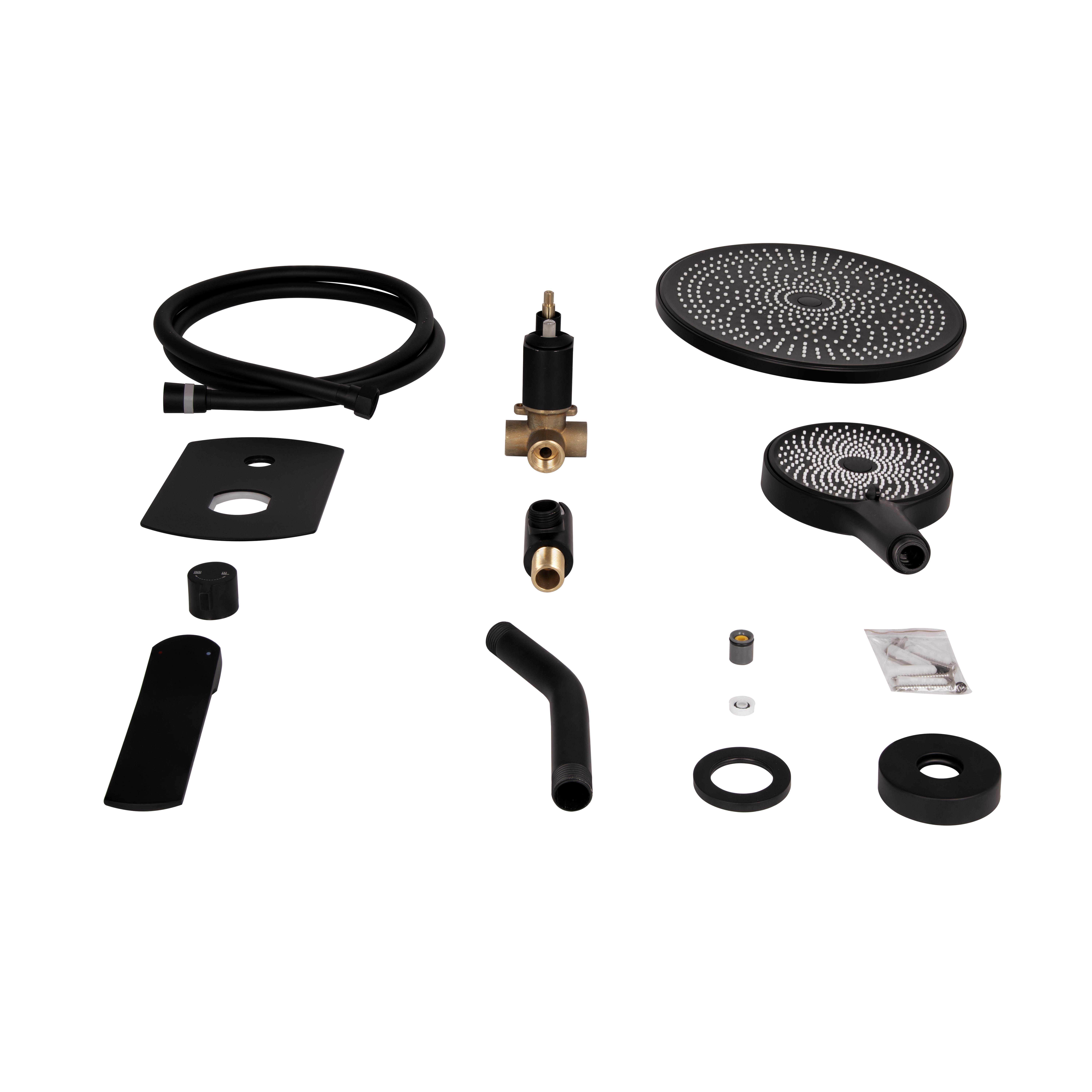 Душевая система универсальная Qtap Slavonice скрытого монтажа на два потребителя QTSLA113BLM45900 Black Matt (SD00052024) - фото 3 Душевая система универсальная Qtap Slavonice скрытого монтажа на два потребителя QTSLA113BLM45900 Black Matt (SD00052024) - фото 3