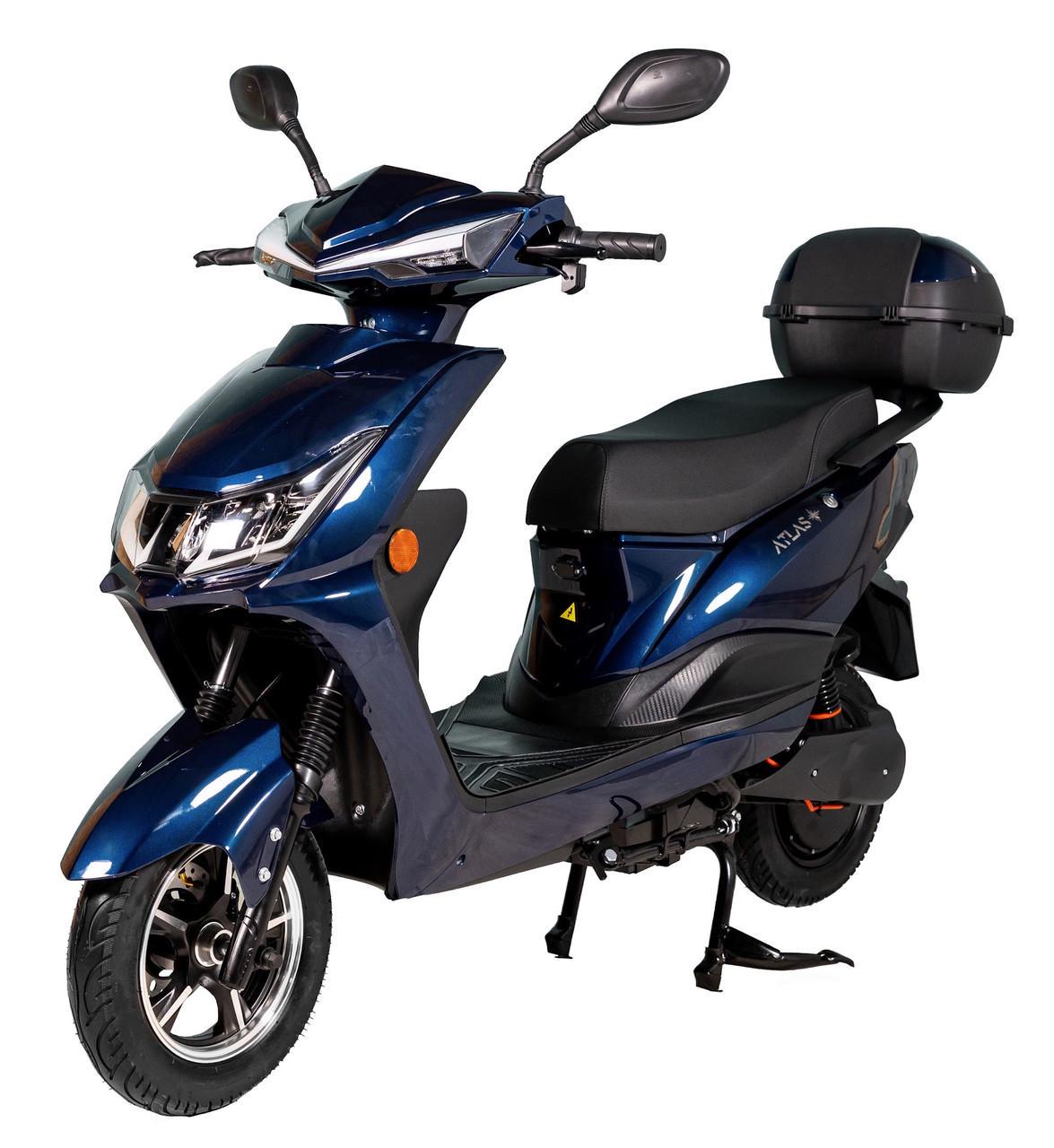 Электроскутер ATLAS Freedom Box 1500W Cyan Blue (3090)