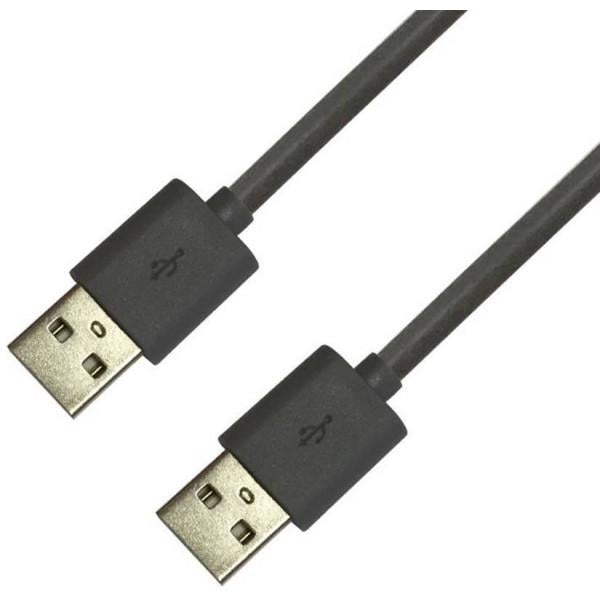 Кабель Value S0598 USB AM-AM 1 м Чорний (577152)