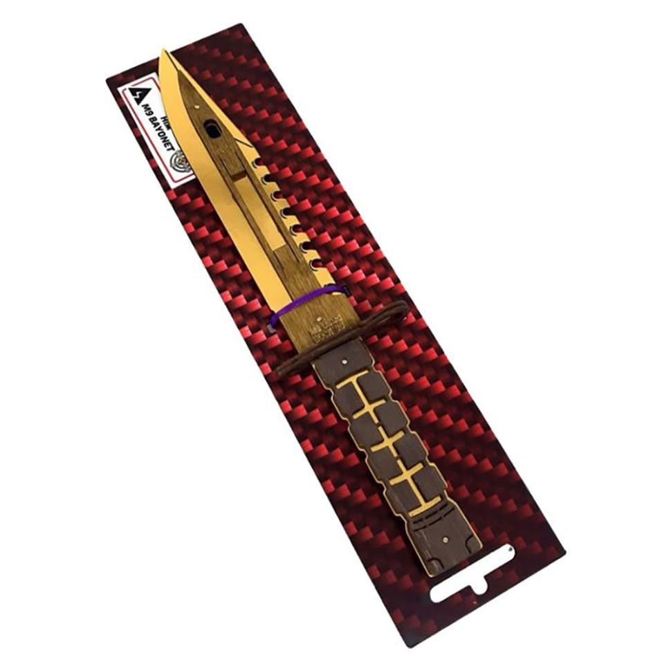 Нож сувенирный деревянный M-9 BAYONET от 6 лет 27 см (ID-180-D-167)