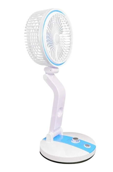 Вентилятор настольный аккумуляторный LR-2018 USB 1600 mAh 18 см (56797) Вентилятор настольный аккумуляторный LR-2018 USB 1600 mAh 18 см (56797)