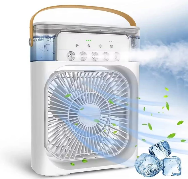 Кондиціонер настільний зі зволожувачем повітря акумуляторний (2602642078) - фото 10