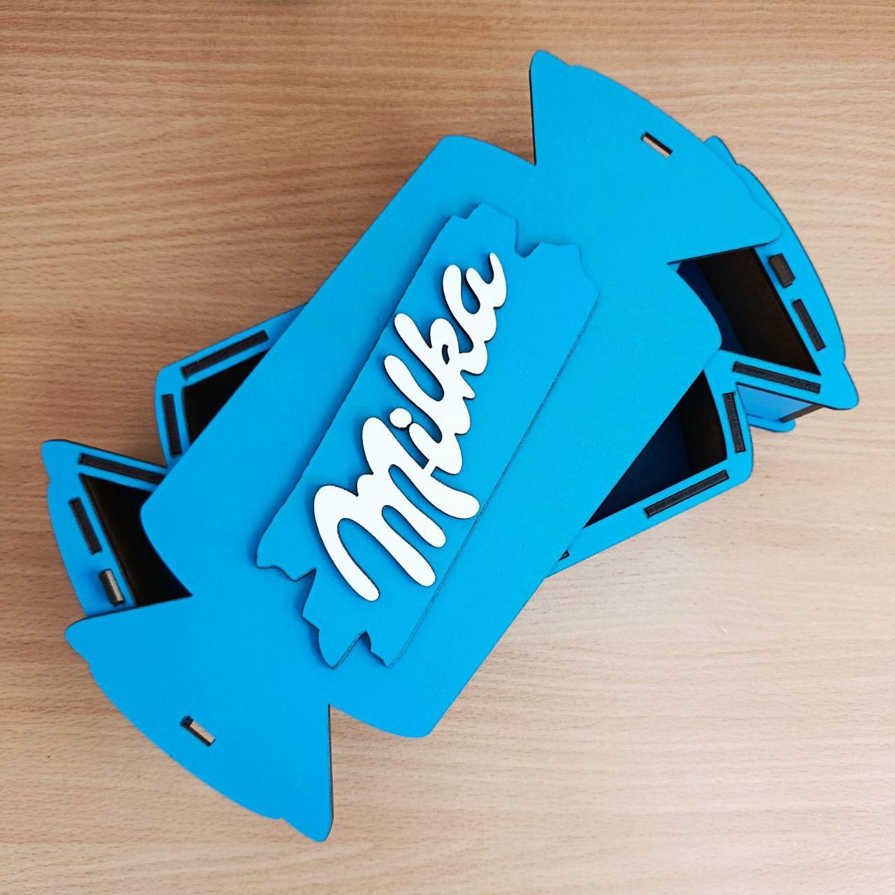 Подарочный бокс Милка для упаковки сладостей (К-4)