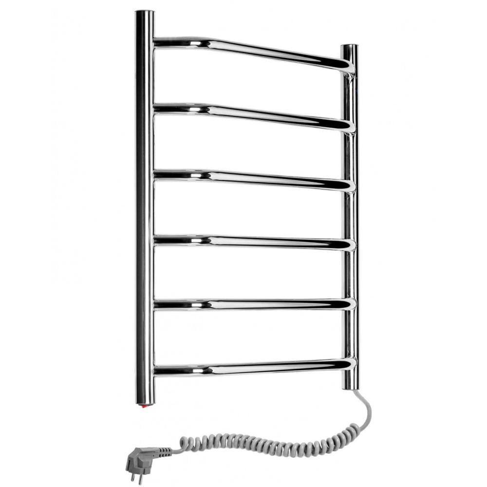 Полотенцесушитель электрический SANTAN лестница Блюз 480х600 нержавеющая сталь левосторонний (113190)