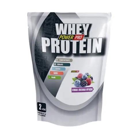 Протеин сывороточный Power Pro Whey Protein 2 кг Лесная ягода
