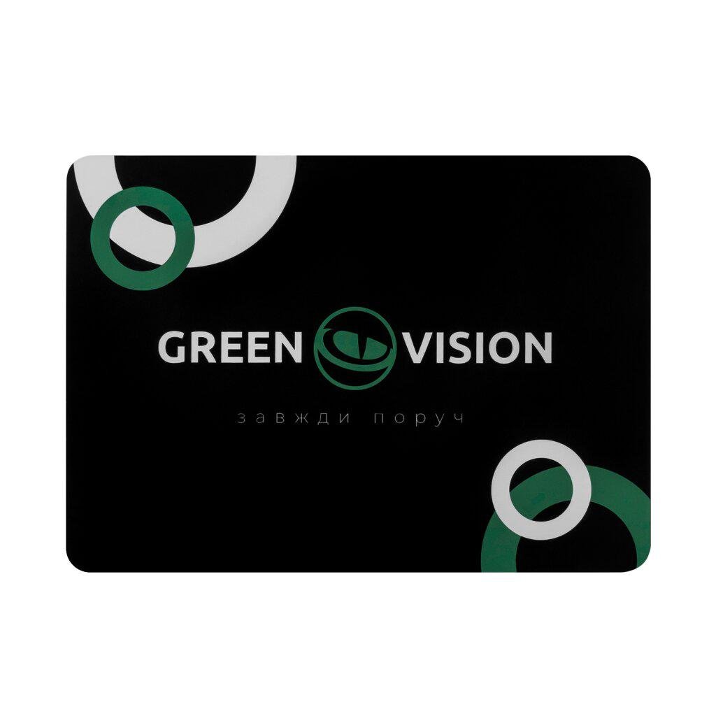 Килимок для мишки GreenVision 350х250х3 мм Чорний (25307617)