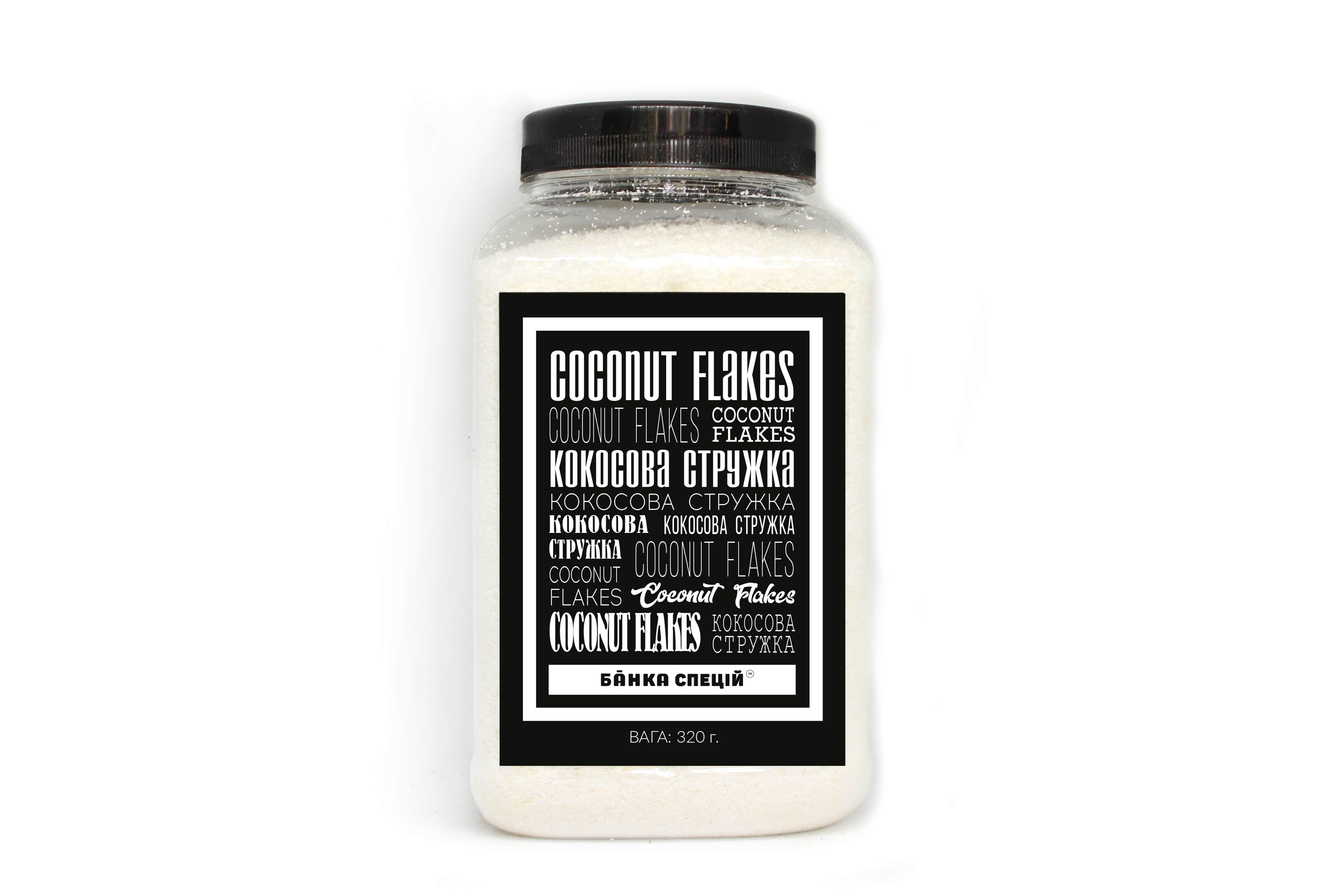 Приправа Кокосовая стружка 320 г 20 шт.