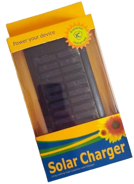 Повербанк Solar Charger із сонячною батареєю та ліхтариком20000 mAh (20379788)