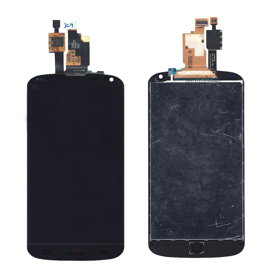 Матрица с тачскрином для телефона LG Nexus 4 E960 OEM Черный