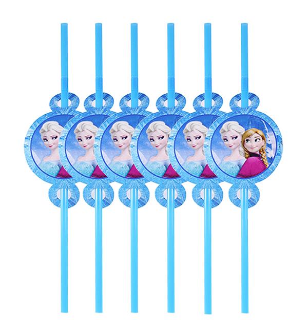Коктейльные трубочки Frozen 8 шт.