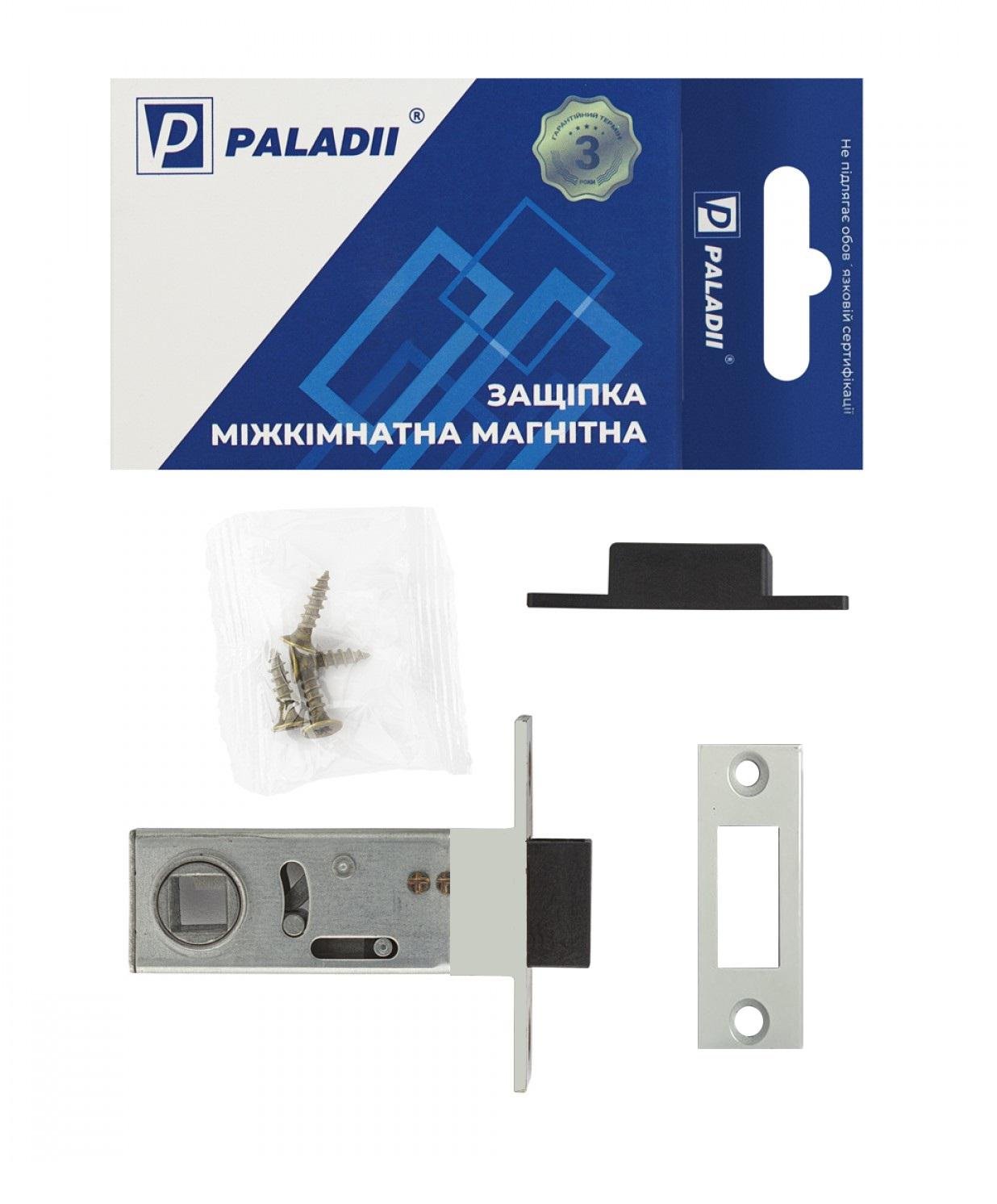 Защелка врезная магнитная Paladii 50 PW Белый (ПМ065) - фото 2