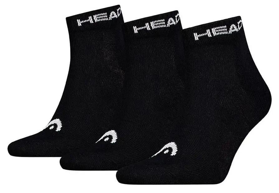 Шкарпетки чоловічі Head ELEMENTS ALL SPORTS QUARTER 3P р. 43-46 чорний 701229010-001 43-46)