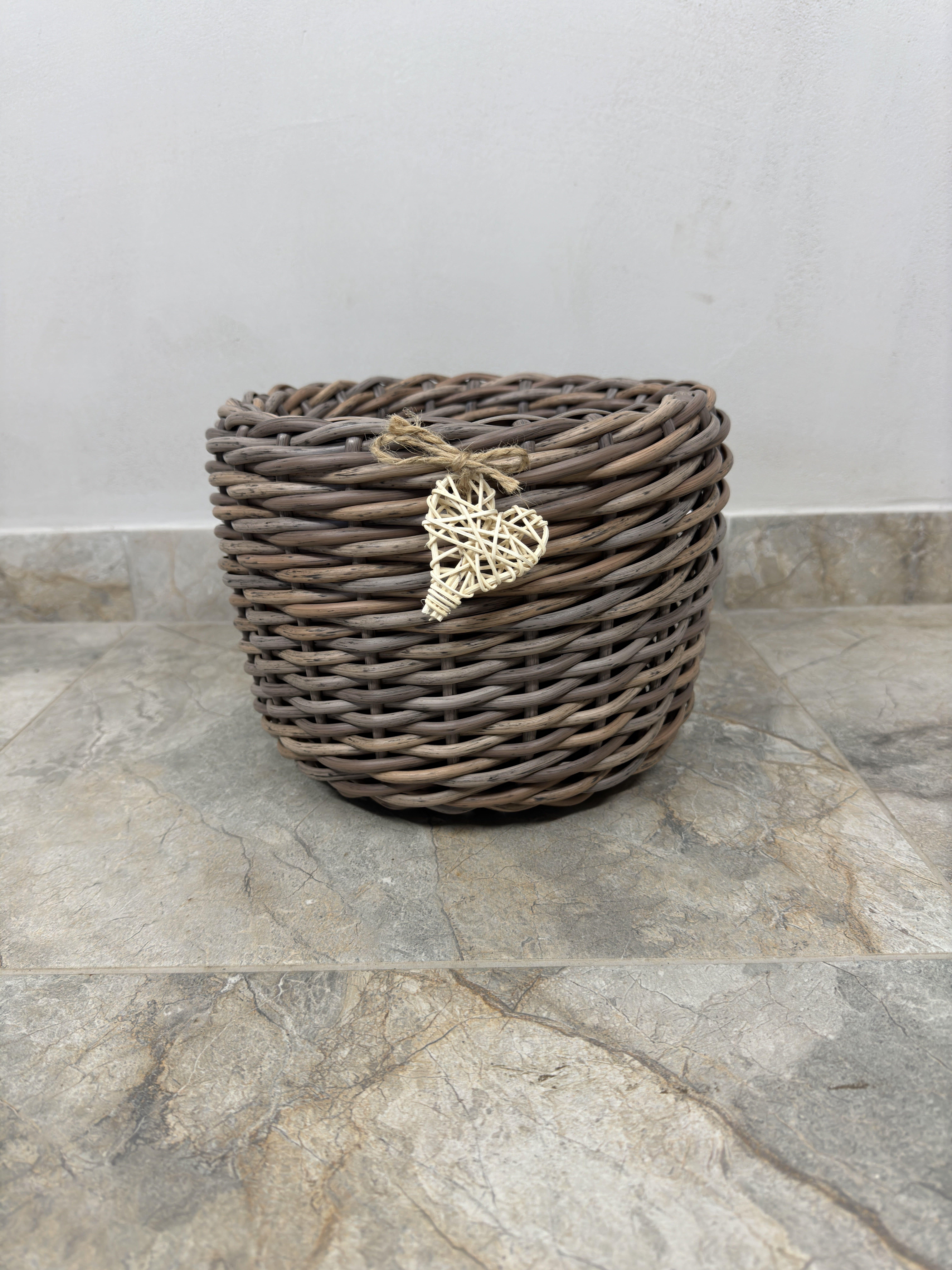 Кашпо из искусственного ротанга ручной работы 5 л Бланж (327413) - фото 2 Кашпо из искусственного ротанга ручной работы 5 л Бланж (327413) - фото 2