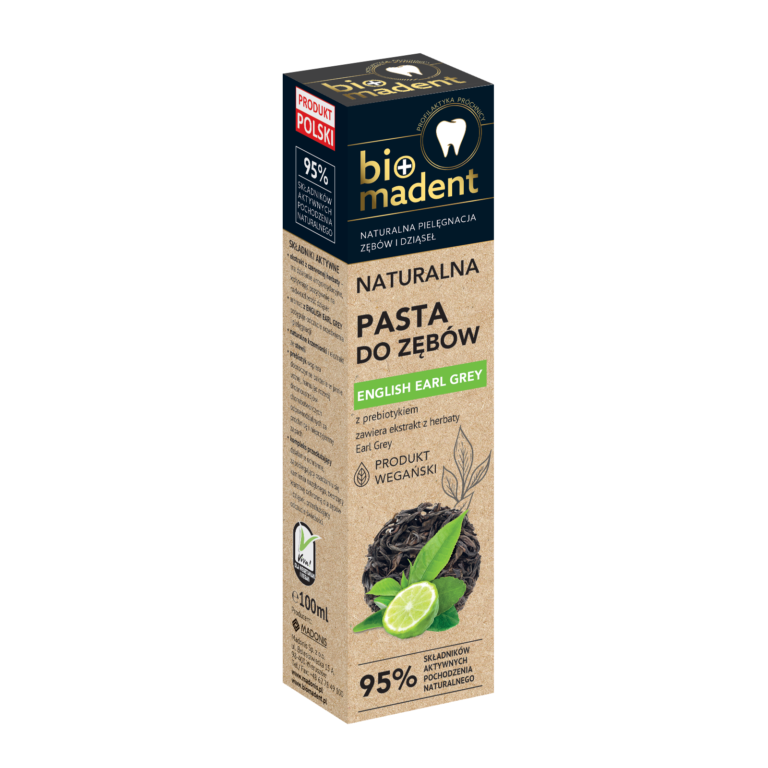 Зубна паста Bio Madent з екстрактом чорного чаю з пребіотиком 100 мл (2789686355)