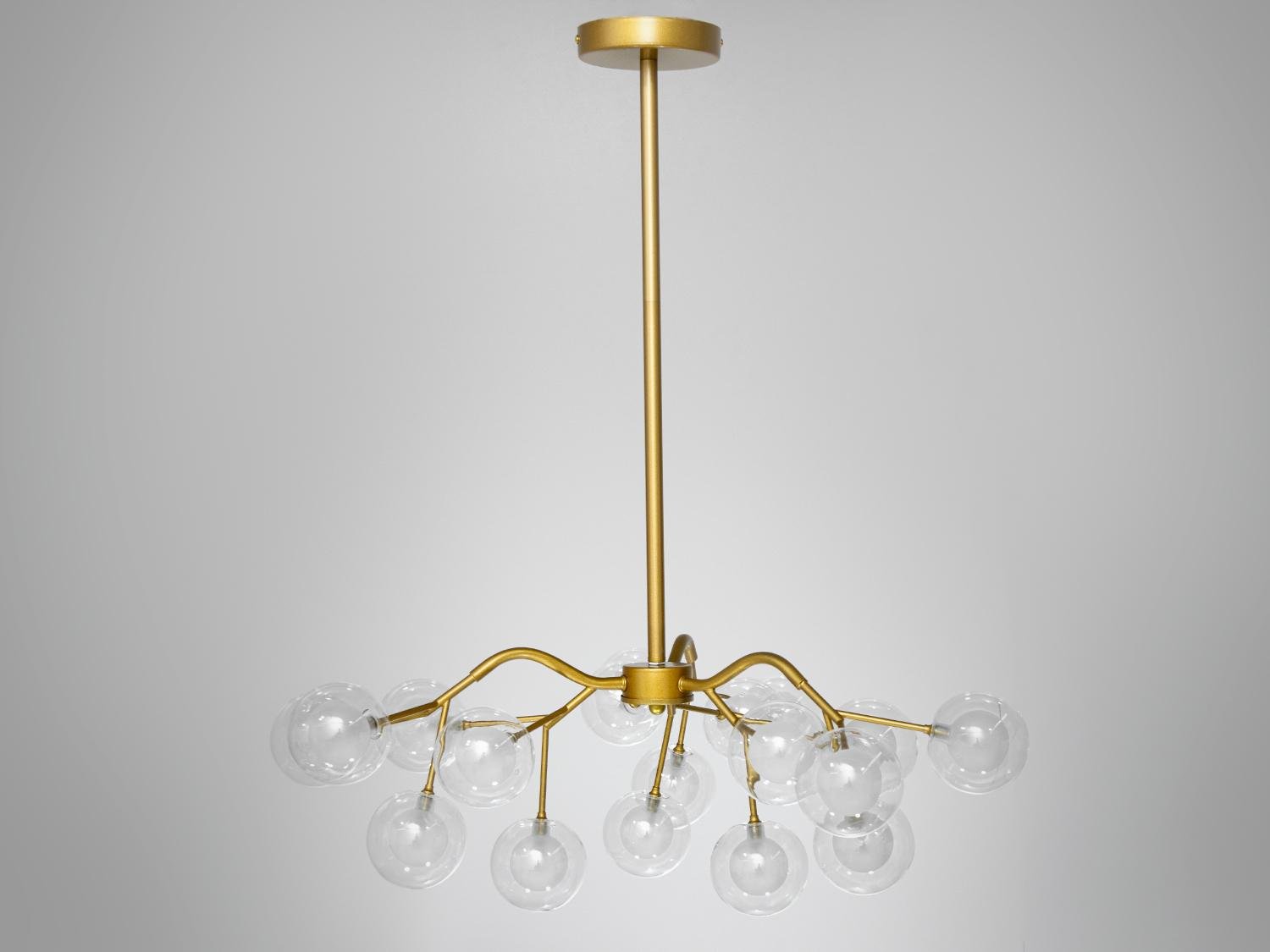 Люстра Светлячок 886-18B GD 18 ламп - фото 2 Люстра Светлячок 886-18B GD 18 ламп - фото 2