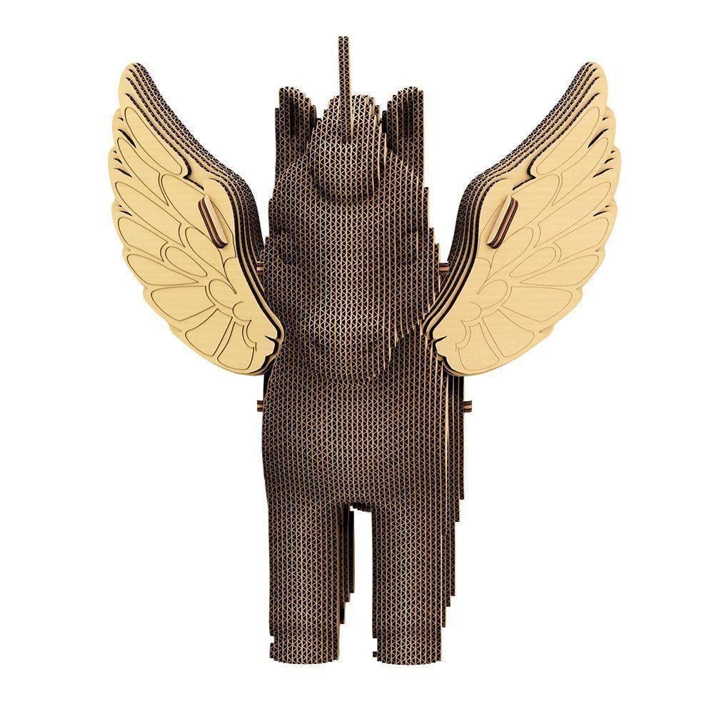 Пазл картонний 3D Cartonic Pegasus Кінь Пегас 69 деталей (2553328710) - фото 7 Пазл картонний 3D Cartonic Pegasus Кінь Пегас 69 деталей (2553328710) - фото 7