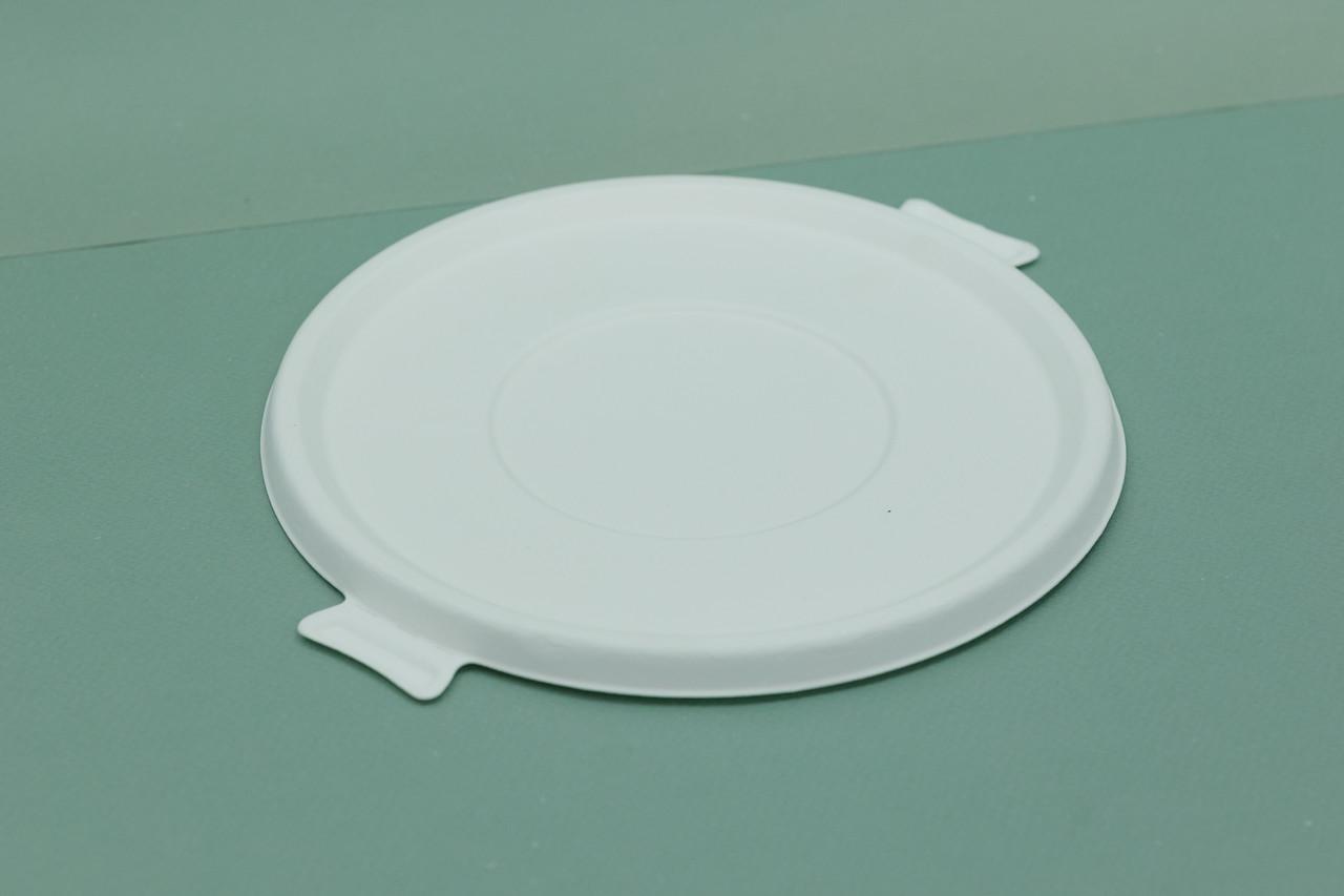 Одноразовая тарелка с крышкой из сахарного тростника 950 мл 125 шт. - фото 4