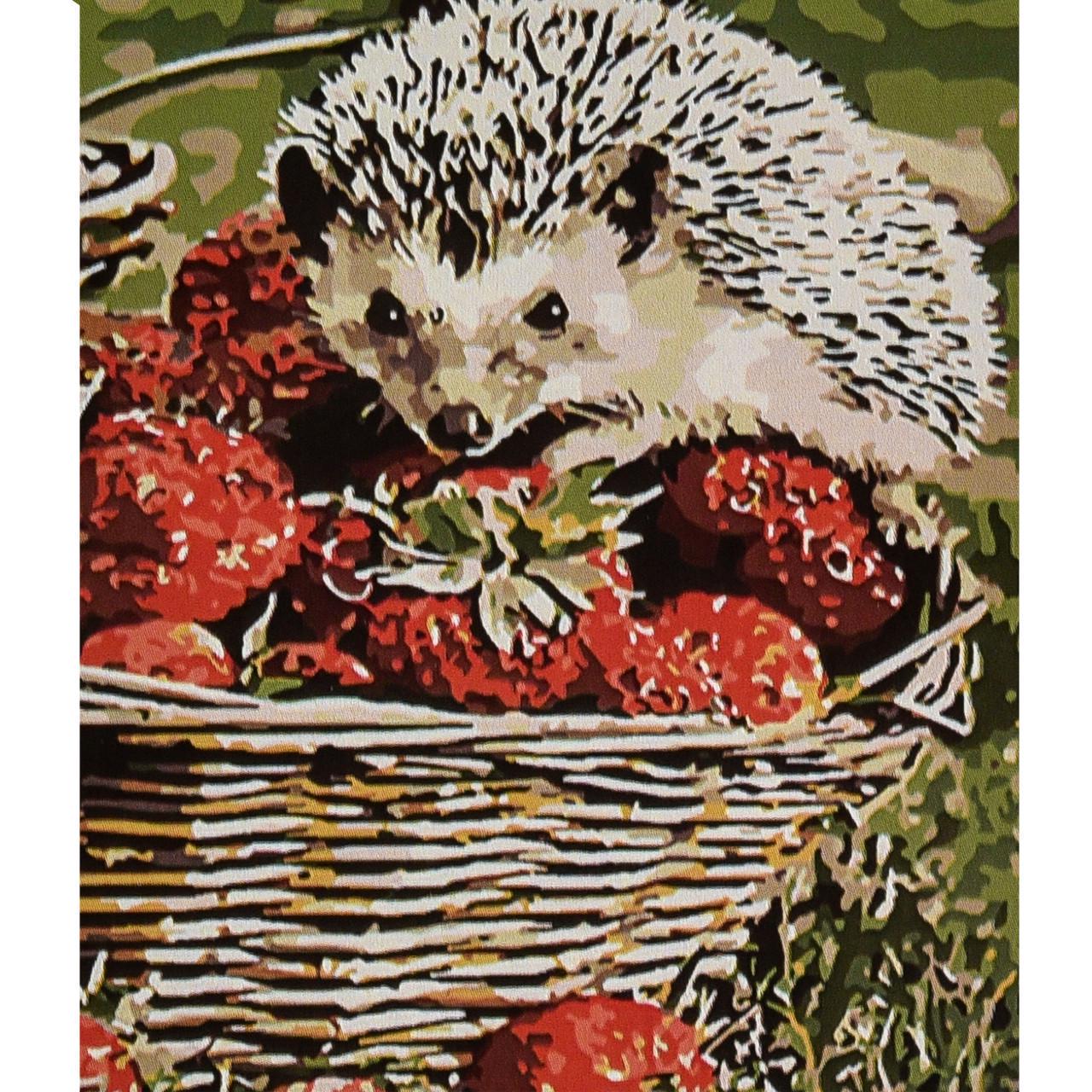 Картина по номерам Strateg Премиум Корзина радости 30х40 см (SS1188)