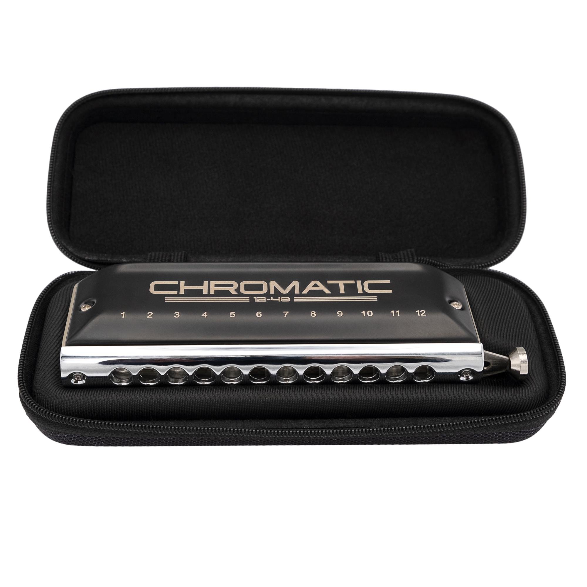 Губна гармоніка Cascha Chromatic 12-48 12-hole Harmonica HH 2290 C4-D7 (67284)