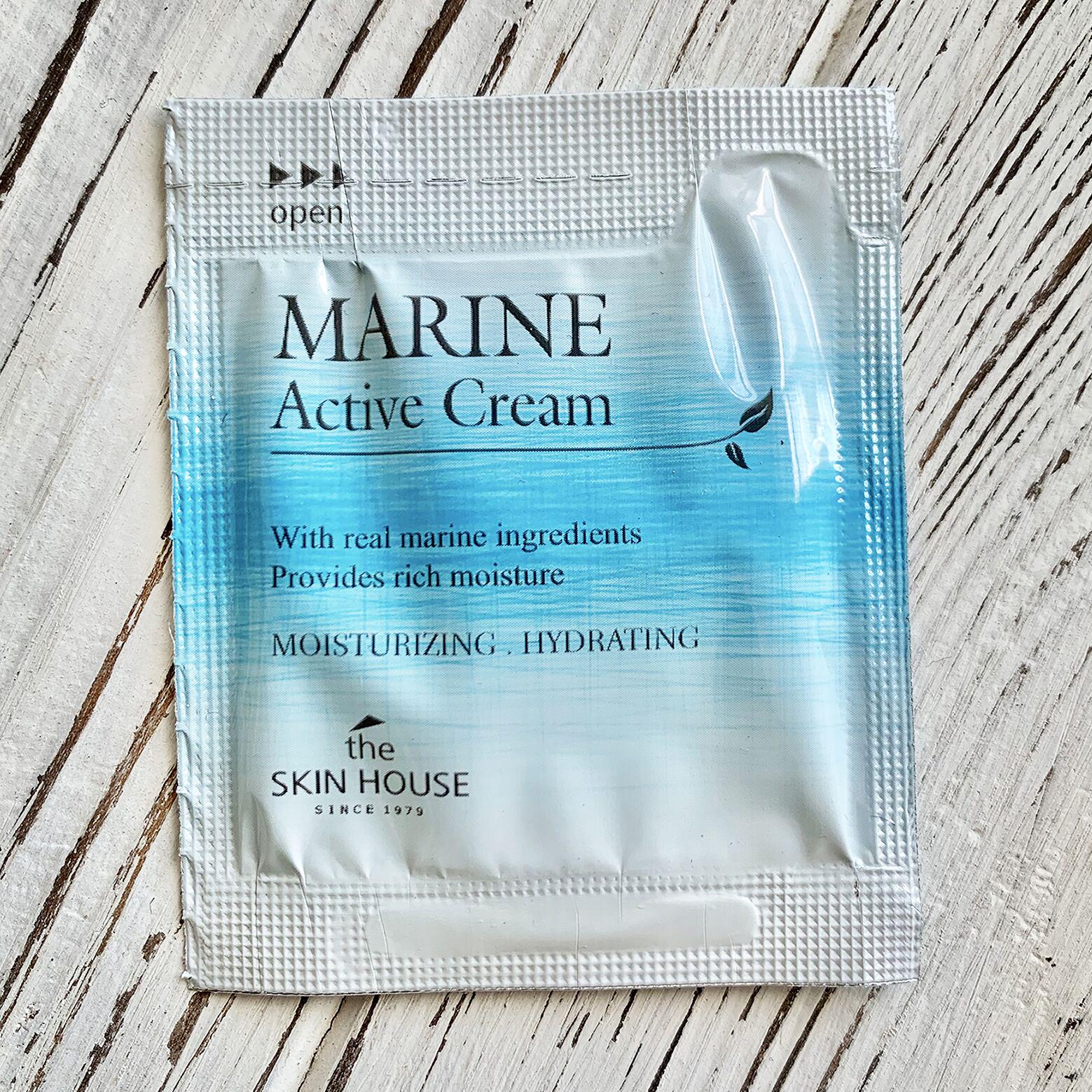 Пробник увлажняющий крем для лица The Skin House Marine Active Cream 2 мл