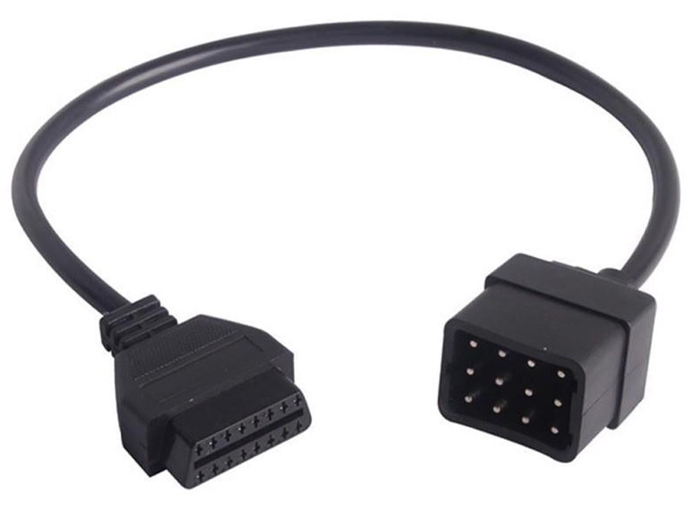 Кабель перехідник для Renault 12 Pin до 16 Pin OBD2