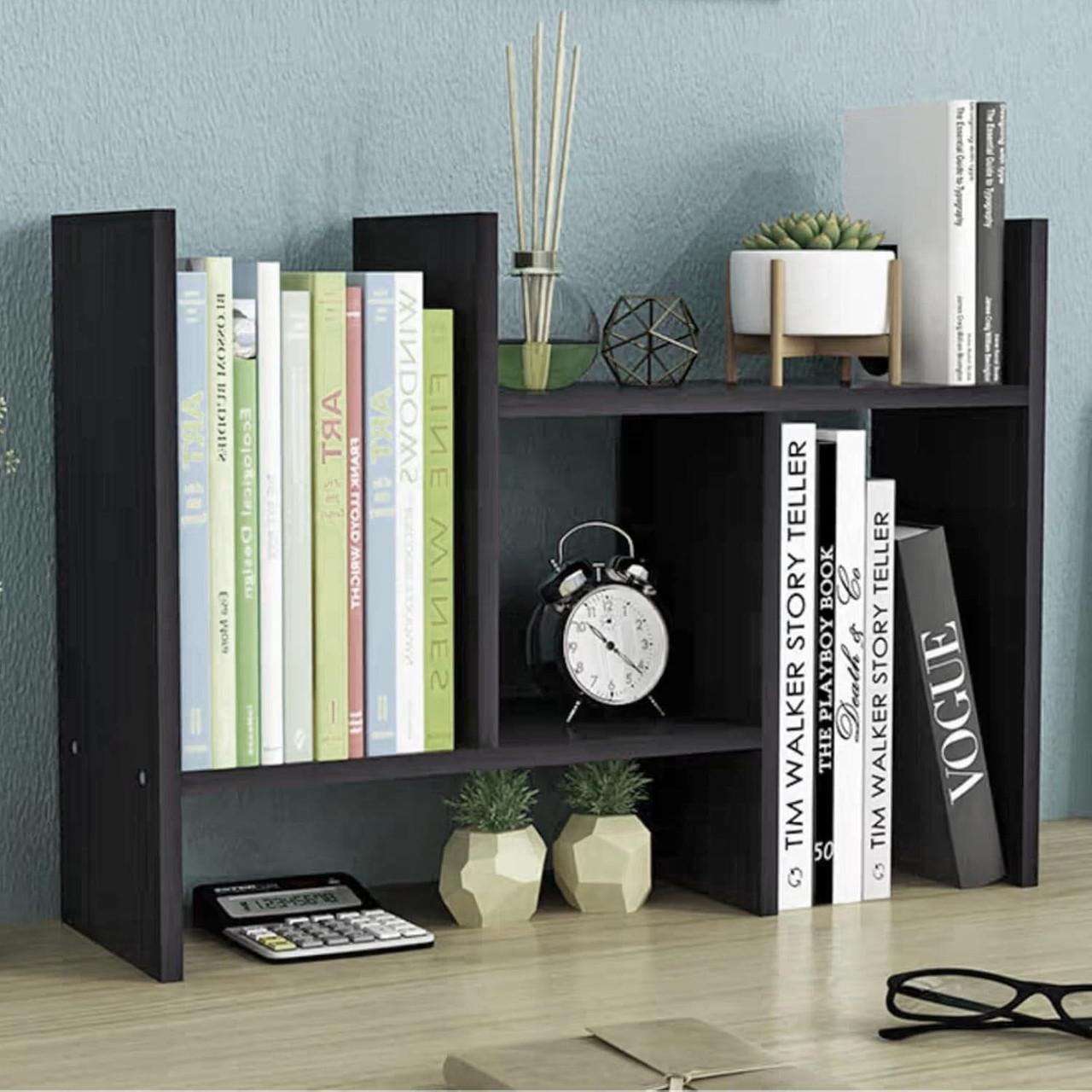 Полка книжная настольная из дерева Маралос Венге (КПА-026012)