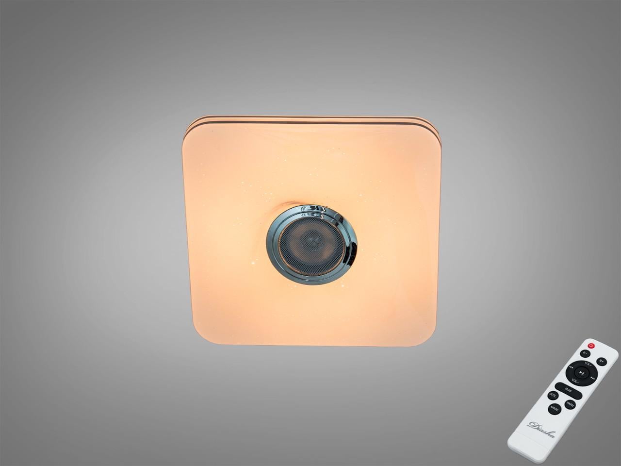 Люстра потолочная 45Вт с Bluetooth колонкой Белый (2989241196)