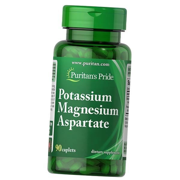 Аспартат калію та магнію Potassium Magnesium Aspartate Puritan's Pride 90 капс. (36367259)