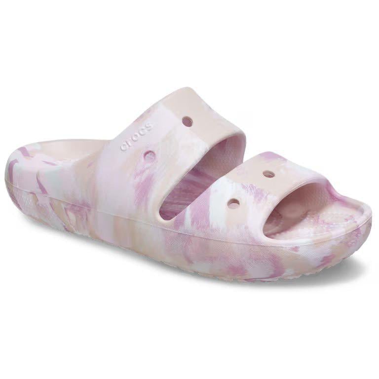 Сандалии женские Crocs Classic Marbled Sandal V2 M7W9 р. 39/40 25 см Quartz/Multi (211563) - фото 2 Сандалии женские Crocs Classic Marbled Sandal V2 M7W9 р. 39/40 25 см Quartz/Multi (211563) - фото 2
