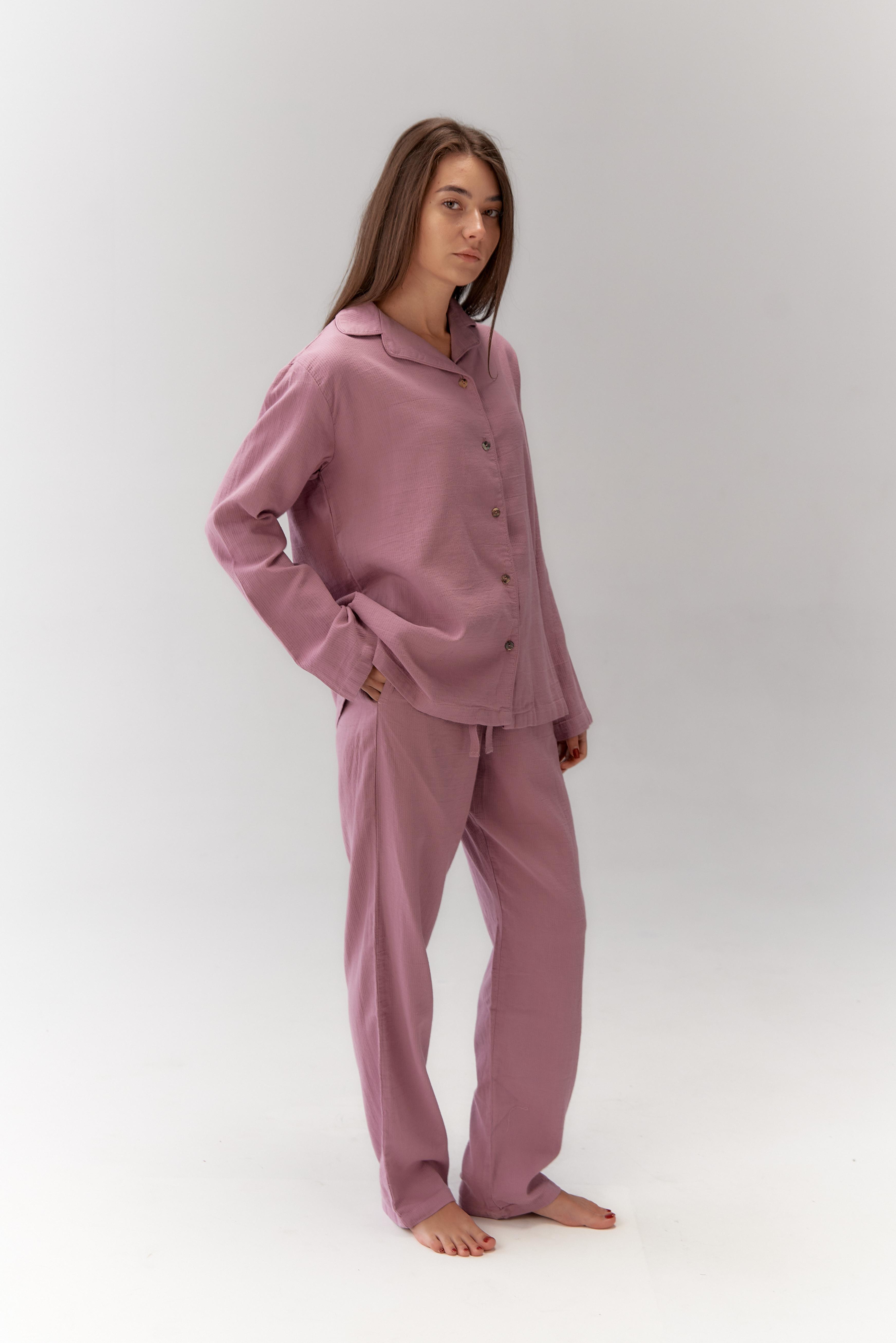 Пижама женская Lotus Home Porta S Сиреневый (26843090) - фото 7 Пижама женская Lotus Home Porta S Сиреневый (26843090) - фото 7