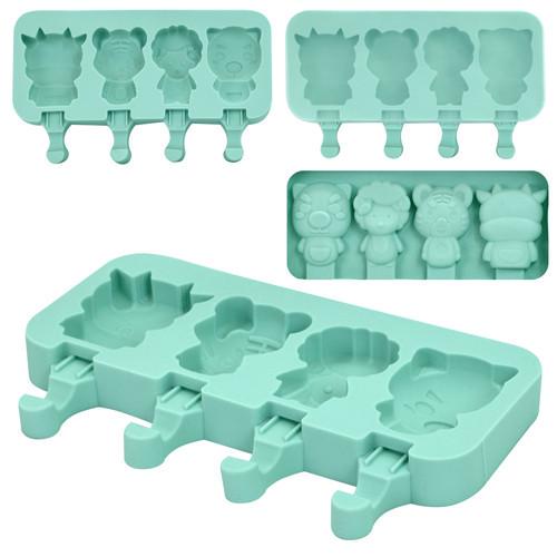 Форма для мороженого Stenson Фигурки силиконовые 19,5x14,5x2,5 см (MH-4418) - фото 2 Форма для мороженого Stenson Фигурки силиконовые 19,5x14,5x2,5 см (MH-4418) - фото 2