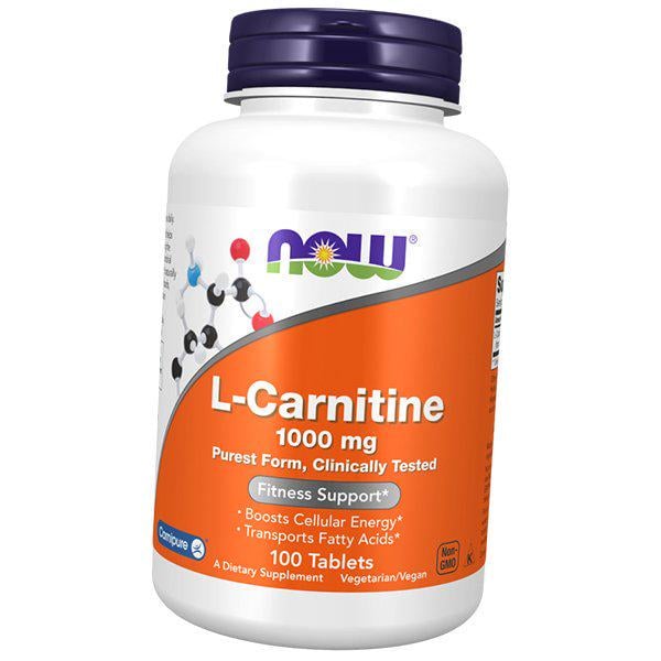Карнитин тартрат l-carnitine 1000 100 таблеток (02128004)