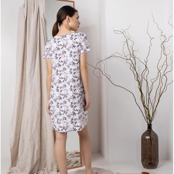 Нічна сорочка жіноча Nicoletta L малюнок (7492) - фото 3 Нічна сорочка жіноча Nicoletta L малюнок (7492) - фото 3