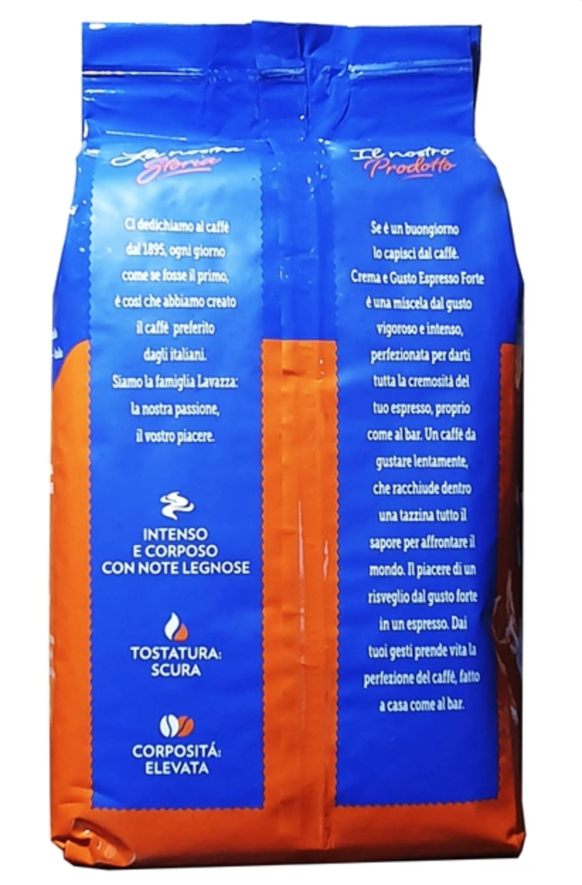 Кава в зернах Lavazza Crema E Gusto Espresso Forte 1 кг - фото 4 Кава в зернах Lavazza Crema E Gusto Espresso Forte 1 кг - фото 4