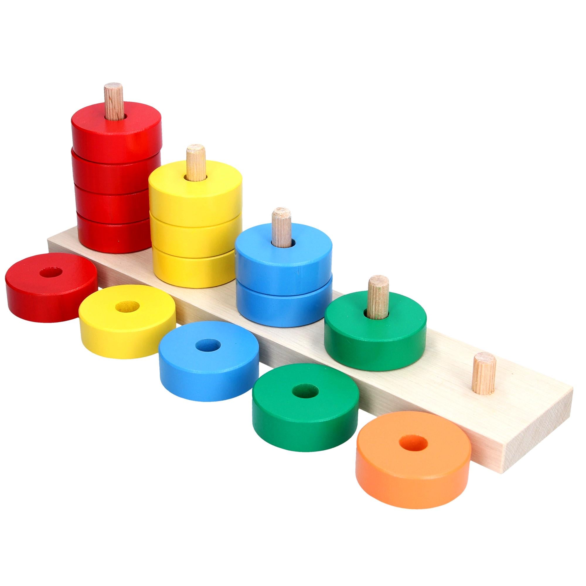 Игрушка для ребенка Пирамидка сортер Считалочка (62)