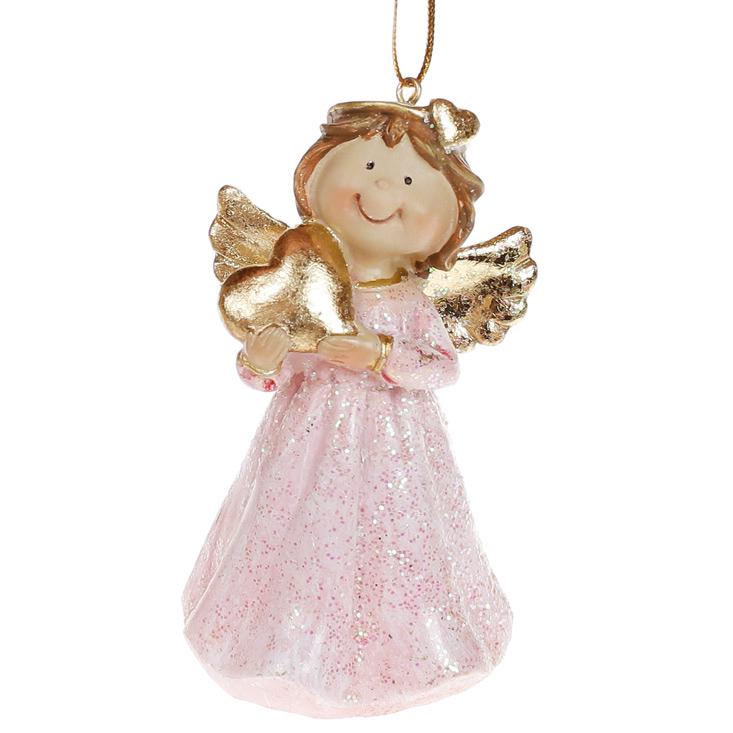 Фигурка-подвеска Ангел с сердцем BonaDi (823-293)