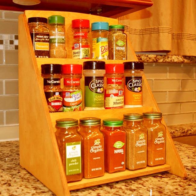 Полка настольная из дерева Аркалак Карри (ПСТ/002903)