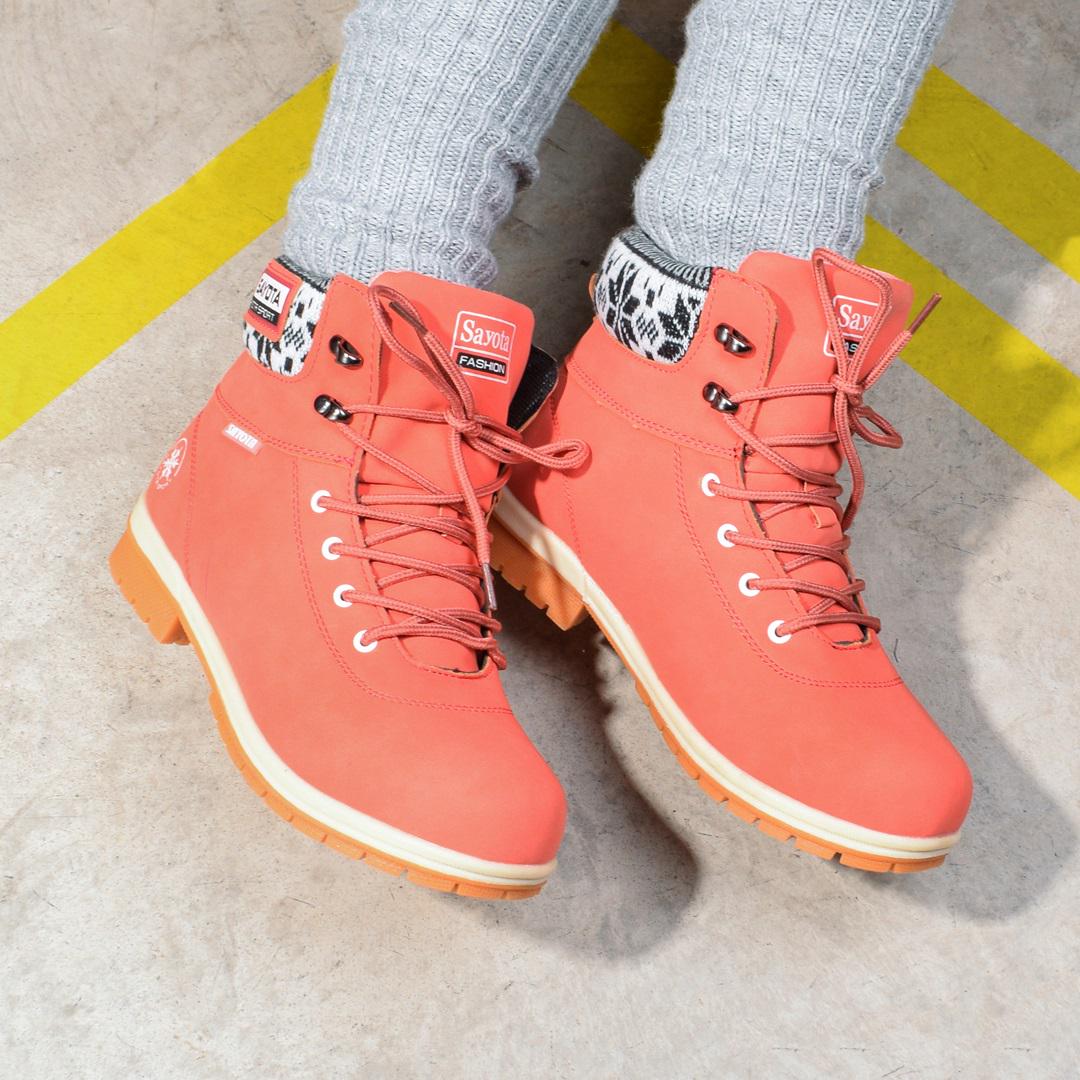 Хайкери жіночі Fashion 326301 з зимовим орнаментом р. 36 23 см - фото 3 Хайкери жіночі Fashion 326301 з зимовим орнаментом р. 36 23 см - фото 3