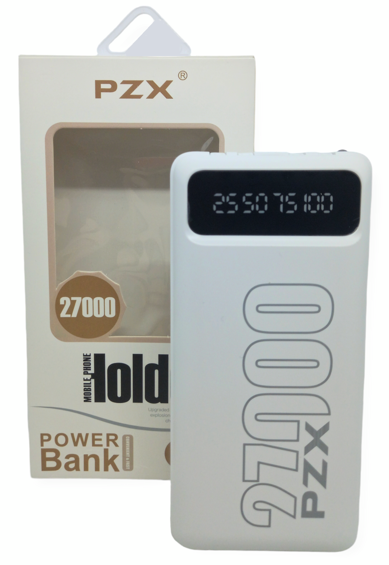 Повербанк Power Bank 27000 mAh 2,1А PZX C165