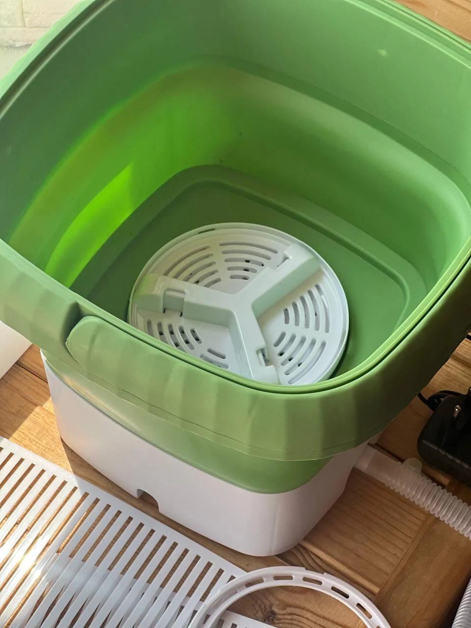 Силиконовая мини стиральная машина для нижнего белья носков для общежития и дачи без водопровода - фото 5 Силиконовая мини стиральная машина для нижнего белья носков для общежития и дачи без водопровода - фото 5