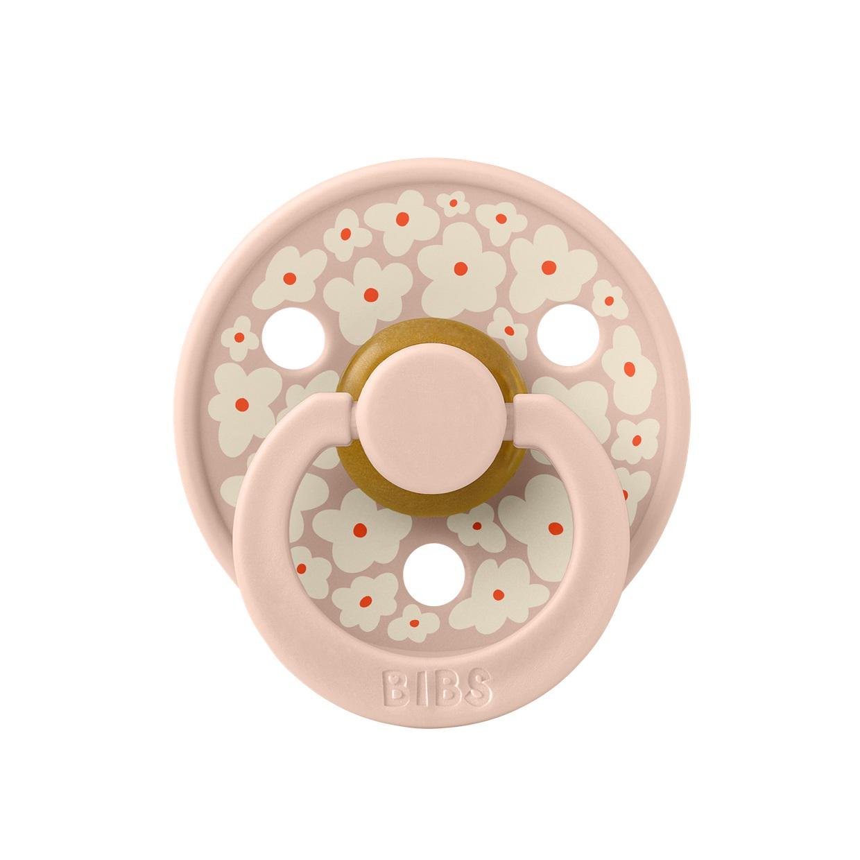 Пустушка Bibs STUDIO COLOUR 0/6 міс. Jasmine Field/Blush