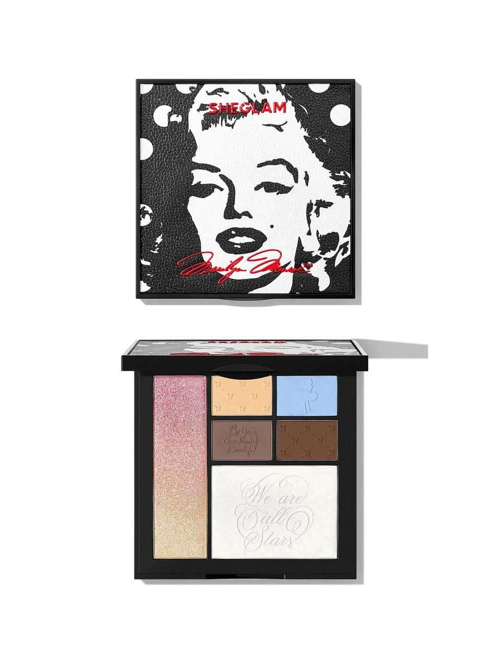 Палетка теней SEPHORA Marilyn Monroe Day Dreamer Face&Eye Palette - фото 4