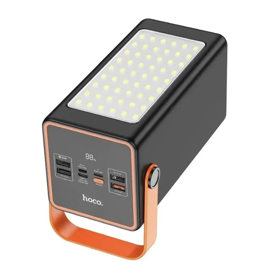 Повербанк Hoco Super 90000 мА·ч 333 Вт·ч 22,5 Вт PD QC с LED-лампой (38268055)