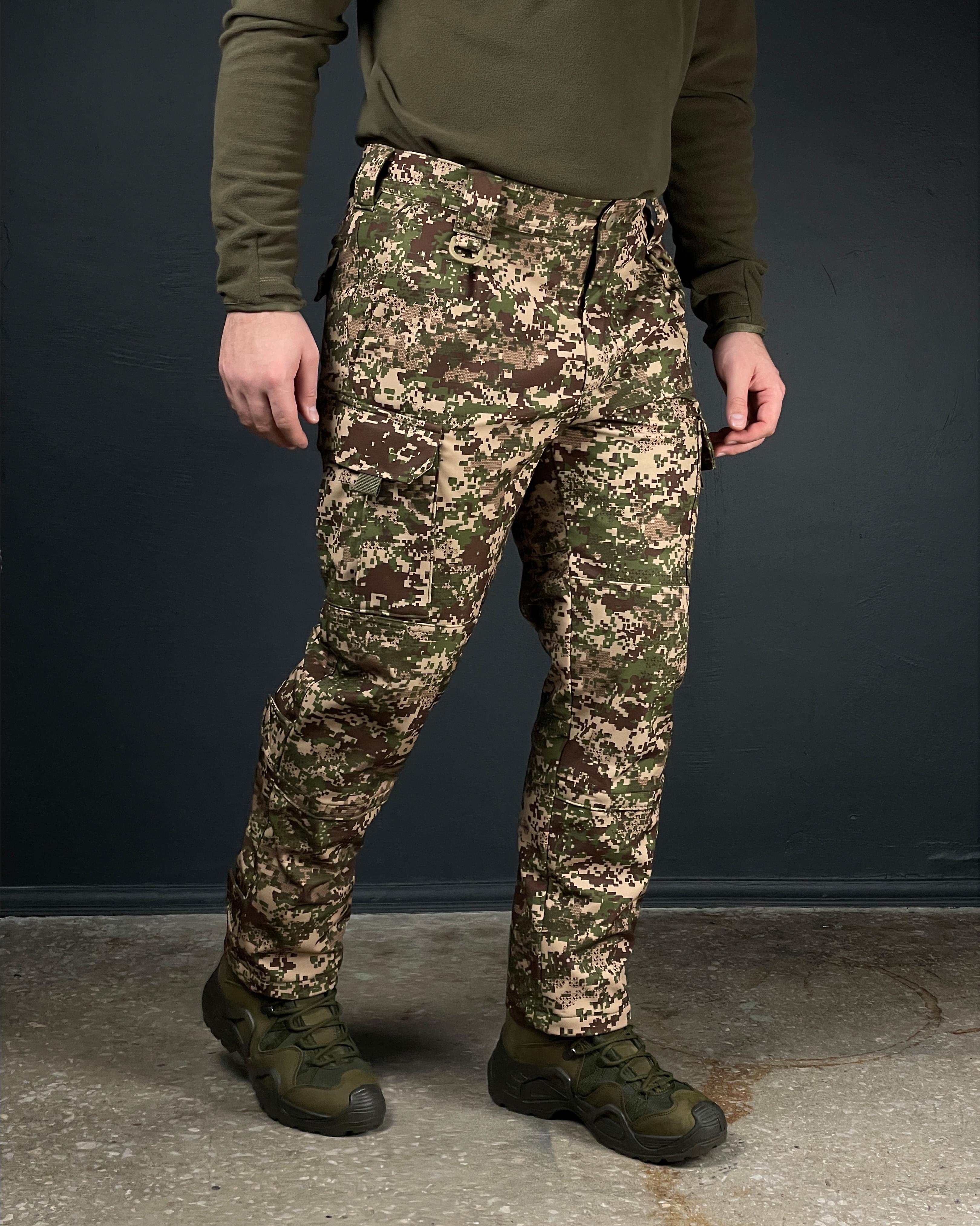 Штаны военные мужские COOPERR Soft Shell Combat Plus XL Хищник (SHT-14.4.XL) Штаны военные мужские COOPERR Soft Shell Combat Plus XL Хищник (SHT-14.4.XL)