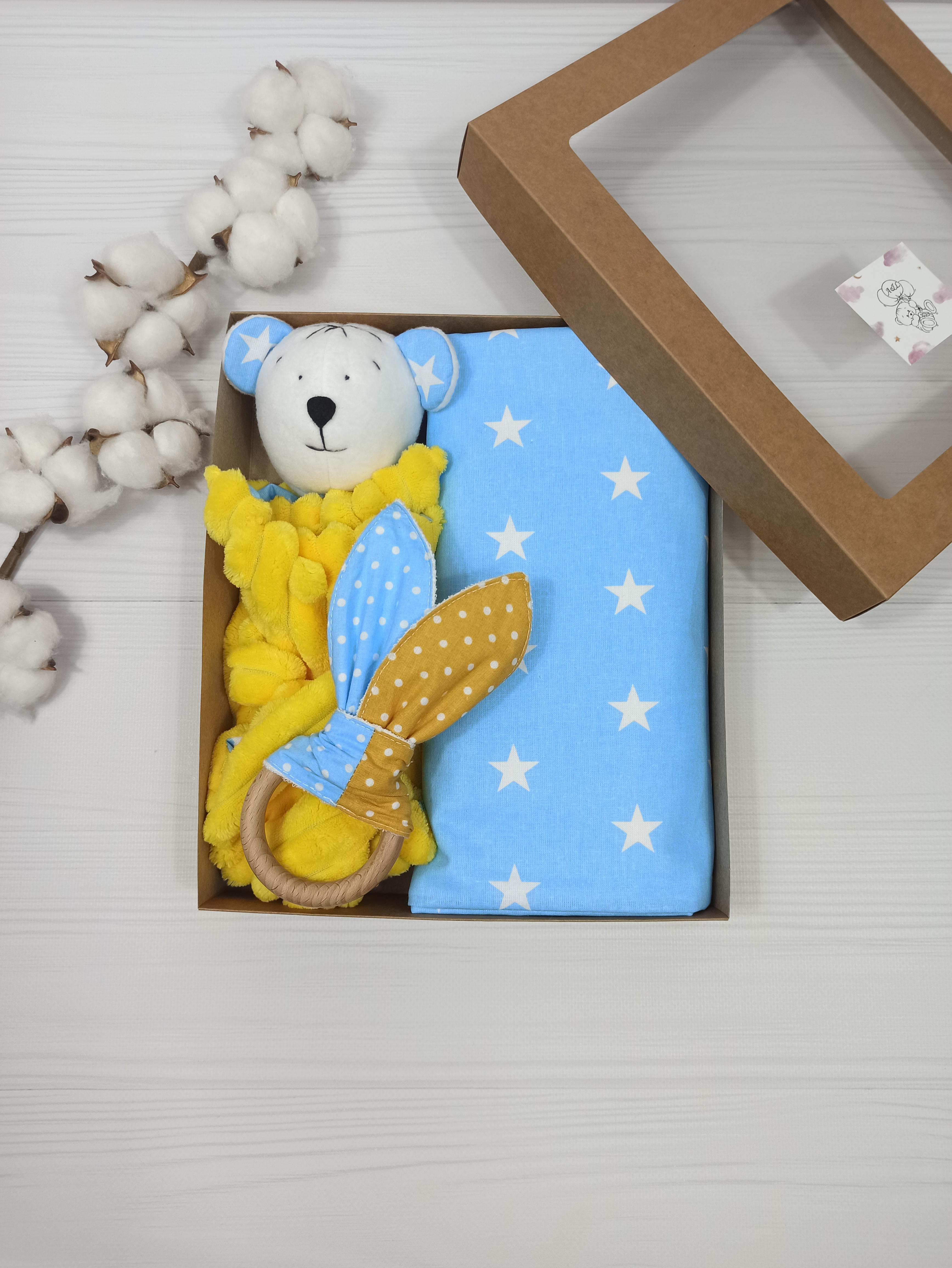 Подарочный набор a.l.babybox Патриотический Желтый (NA 18243211)
