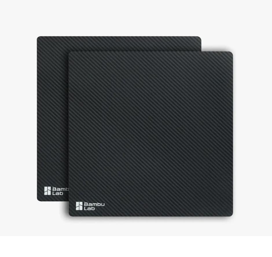 Комплект текстурированных пленок Carbon Fiber для 3D-принтера Bambulab серии X1/P1/A1 2 шт. (20711307)
