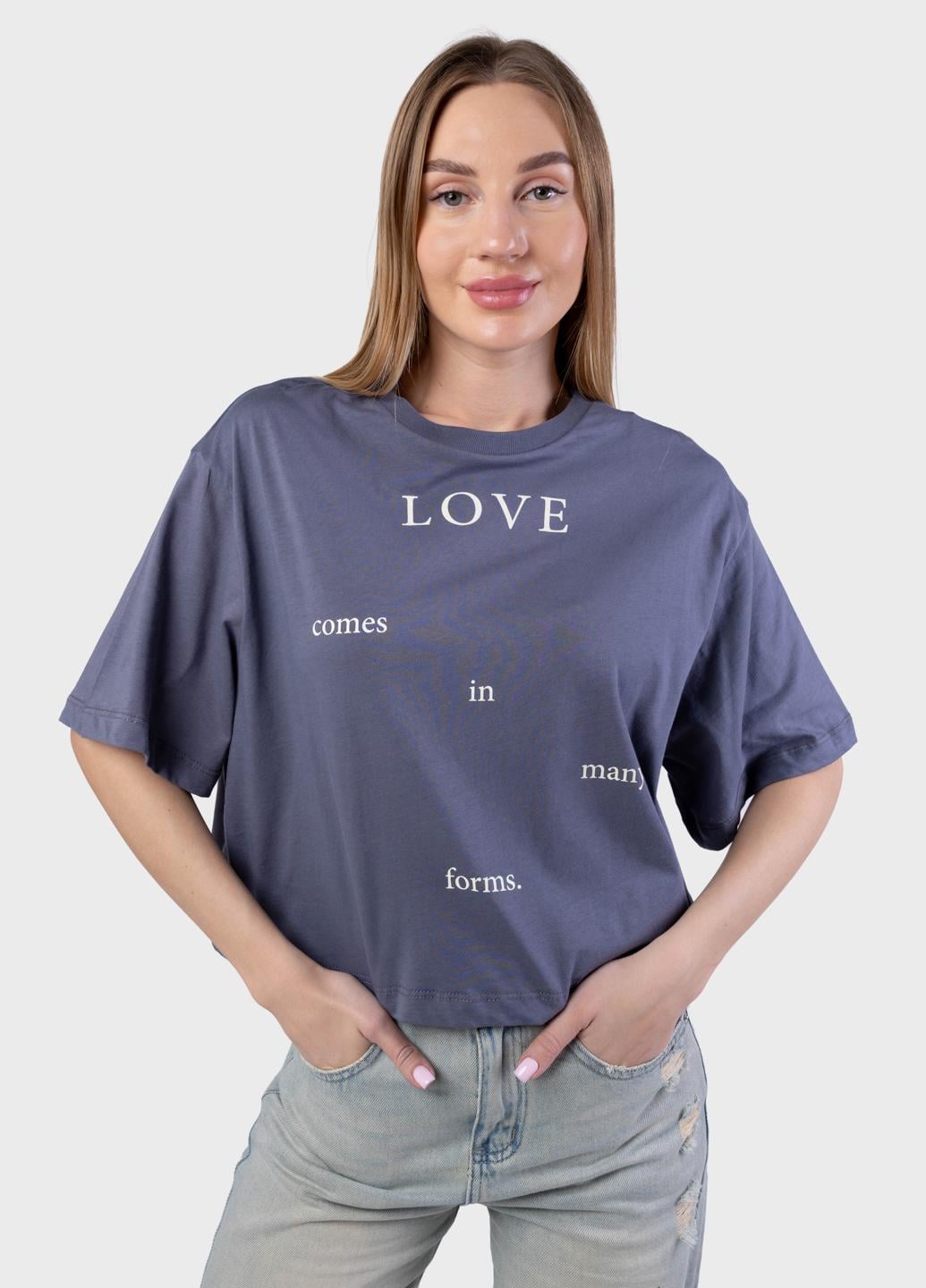 Футболка женская Fashion 103803 S Серый